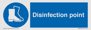 Disinfection point